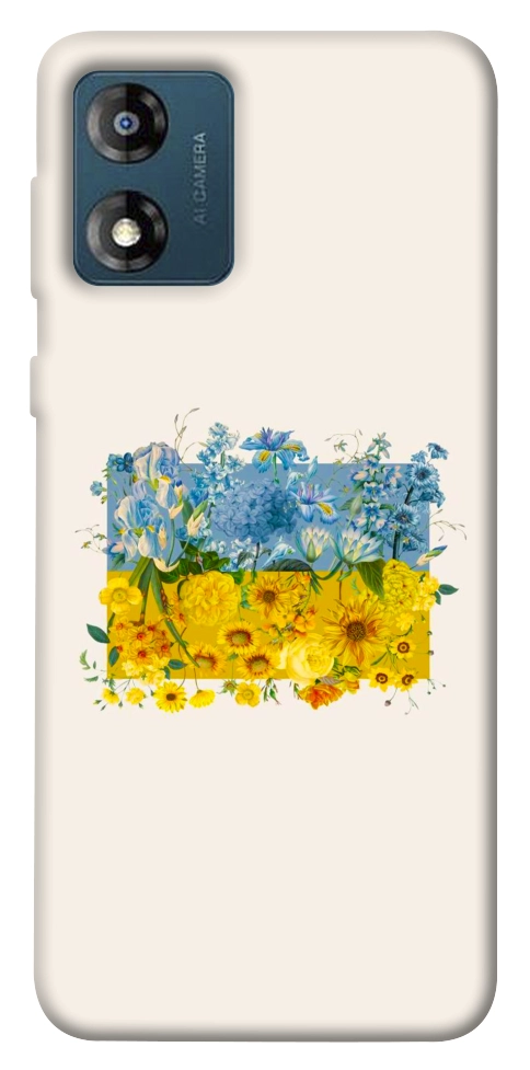 Чохол Flower flag для Motorola Moto E13