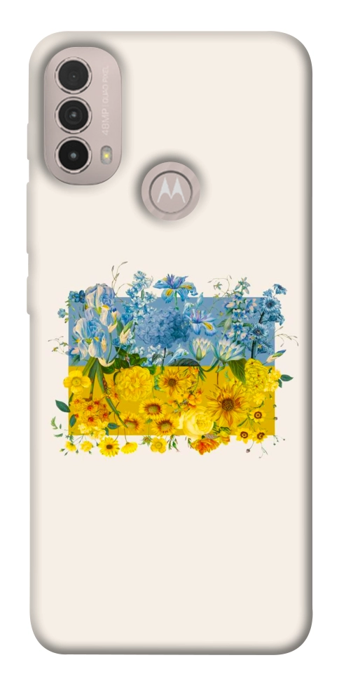 Чехол Flower flag для Motorola Moto E40