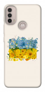 Чохол Flower flag для Motorola Moto E40