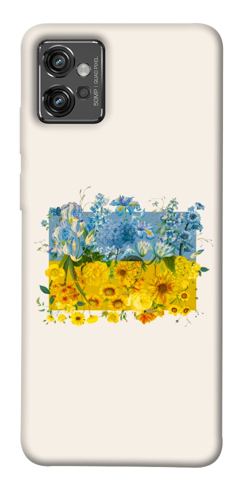 Чохол Flower flag для Motorola Moto G32