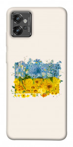 Чохол Flower flag для Motorola Moto G32