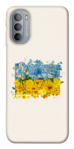 Чехол Flower flag для Motorola Moto G31