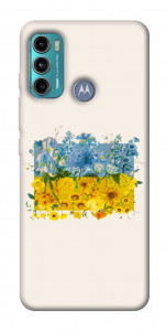 Чехол Flower flag для Motorola Moto G60