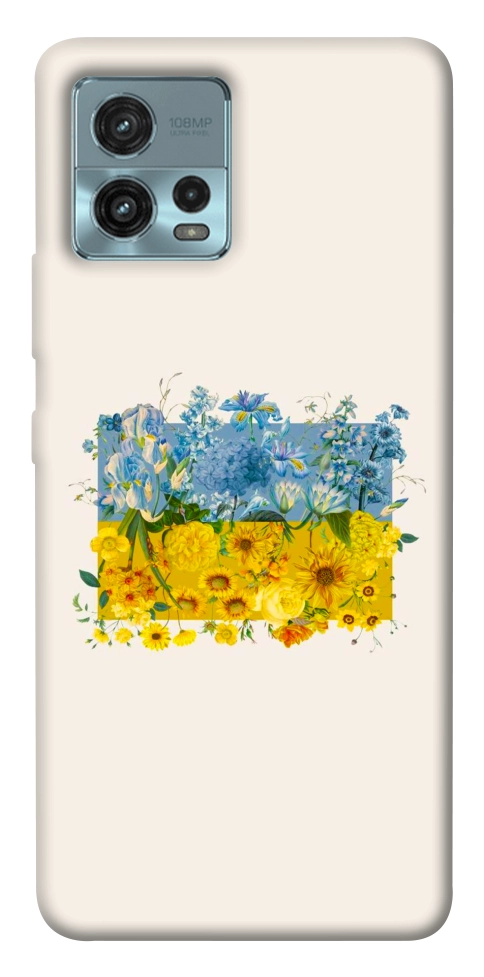 Чехол Flower flag для Motorola Moto G72