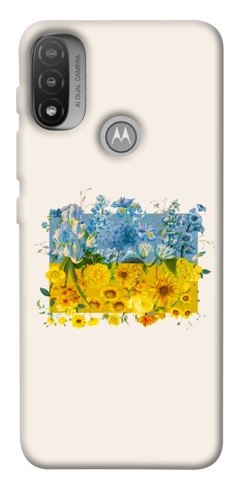 Чехол Flower flag для Motorola Moto E20