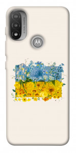 Чехол Flower flag для Motorola Moto E20