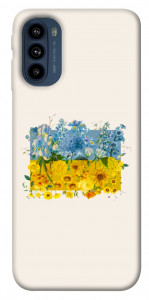 Чохол Flower flag для Motorola Moto G41