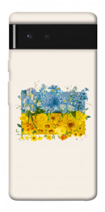 Чехол Flower flag для Google Pixel 6