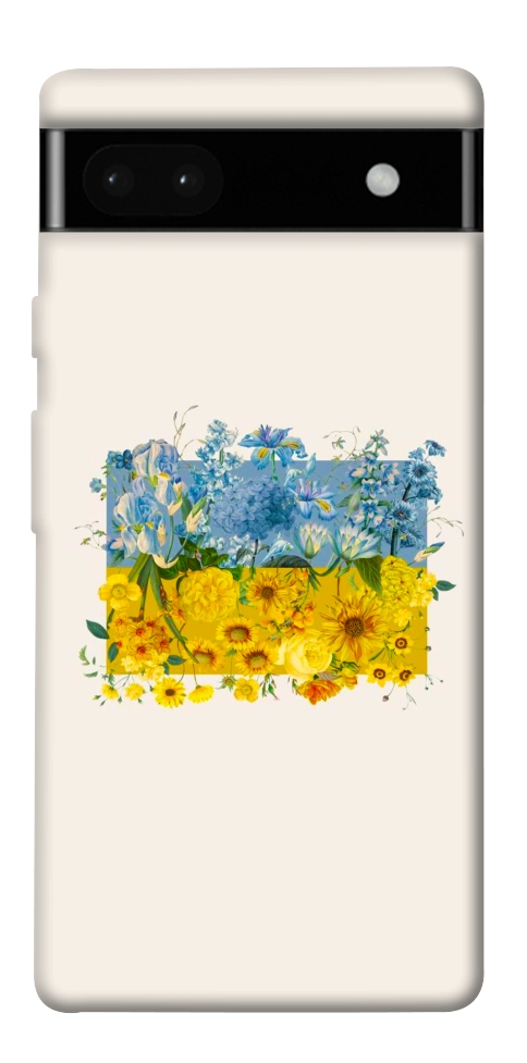 Чехол Flower flag для Google Pixel 6A