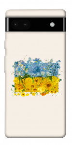 Чехол Flower flag для Google Pixel 6A