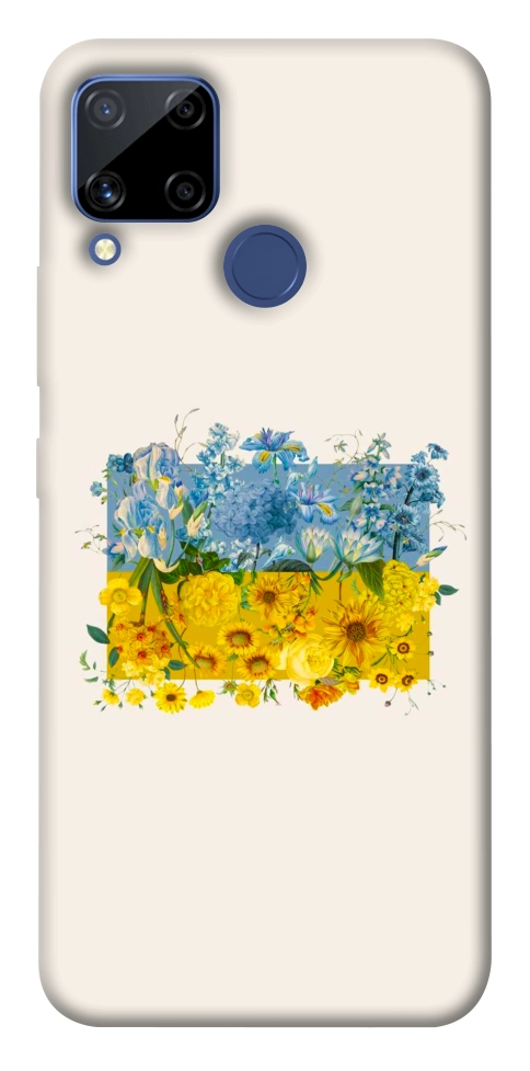Чехол Flower flag для Realme C15