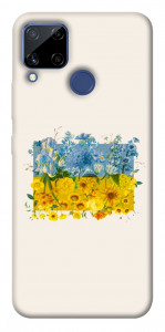 Чехол Flower flag для Realme C15
