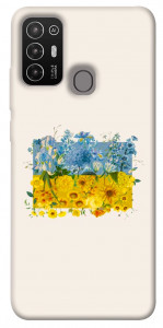 Чехол Flower flag для ZTE Blade A52