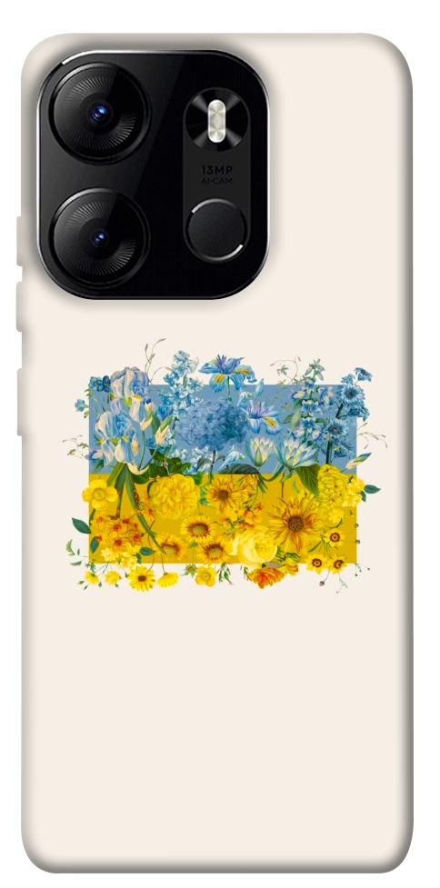Чохол Flower flag для Tecno Spark Go 2023