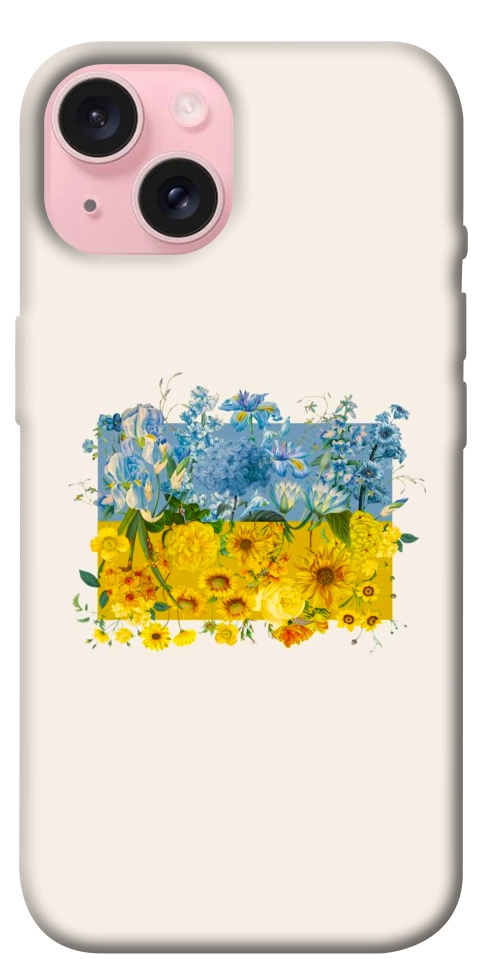 Чехол Flower flag для iPhone 15