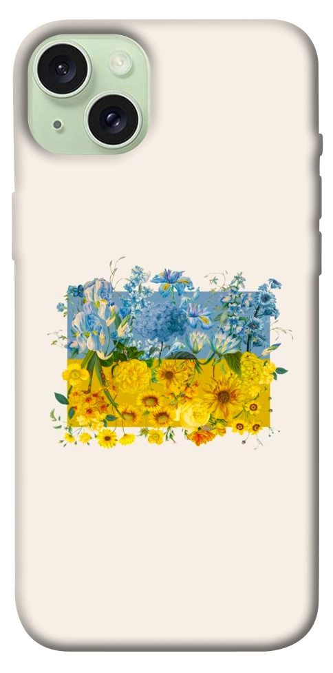 Чехол Flower flag для iPhone 15 Plus