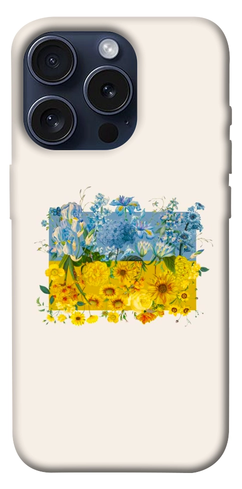 Чехол Flower flag для iPhone 15 Pro