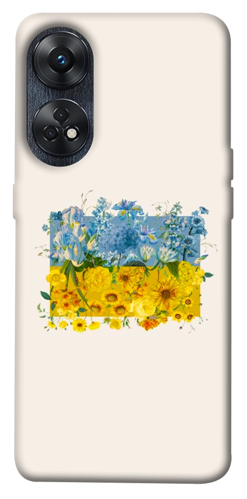 Чехол Flower flag для Oppo Reno 8 T 4G