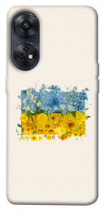Чехол Flower flag для Oppo Reno 8 T 4G