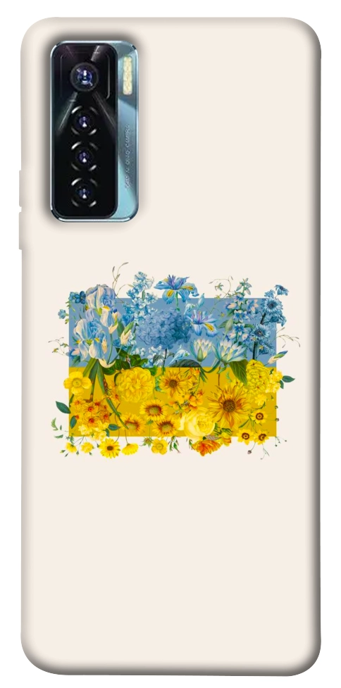 Чохол Flower flag для TECNO Camon 17 Pro