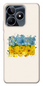 Чехол Flower flag для Realme C53