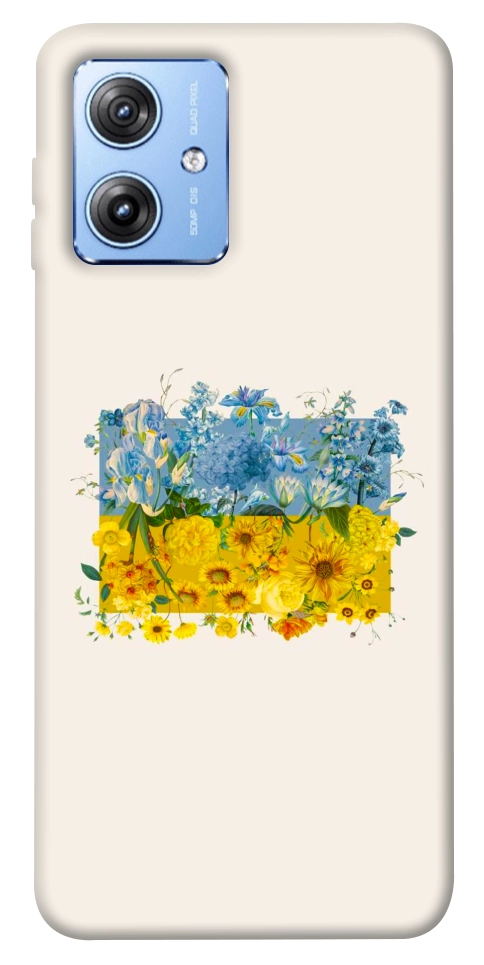 Чохол Flower flag для Motorola Moto G84