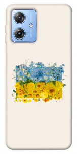 Чохол Flower flag для Motorola Moto G84