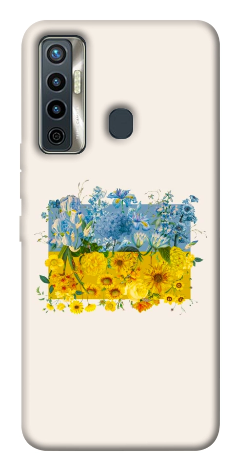 Чехол Flower flag для TECNO Camon 17