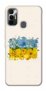 Чохол Flower flag для TECNO Spark 7