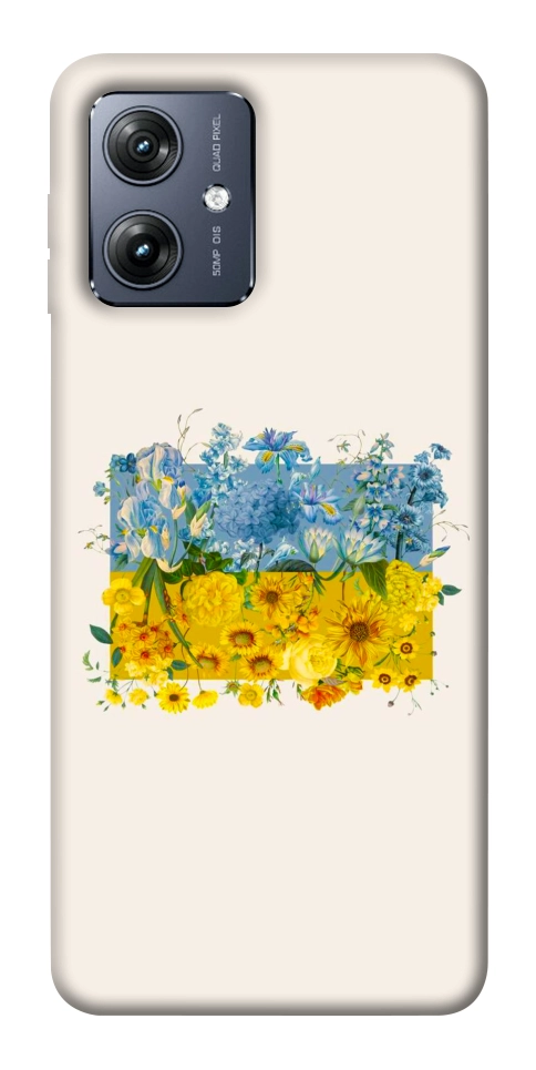 Чохол Flower flag для Motorola Moto G54