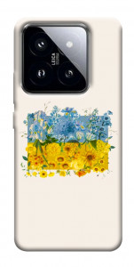 Чехол Flower flag для Xiaomi 14 Pro