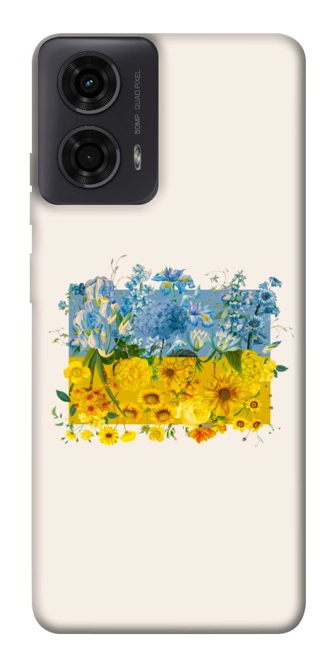 Чехол Flower flag для Motorola Moto G24
