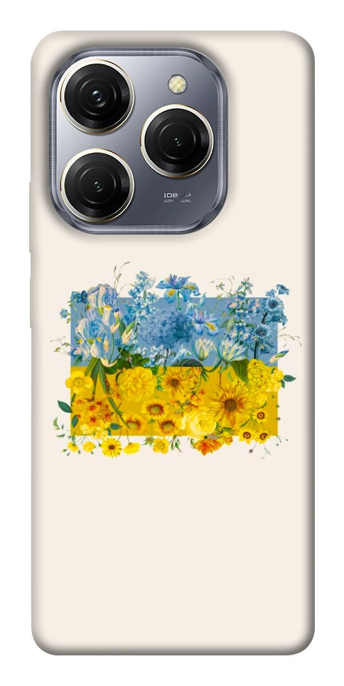 Чехол Flower flag для TECNO Spark 20 Pro