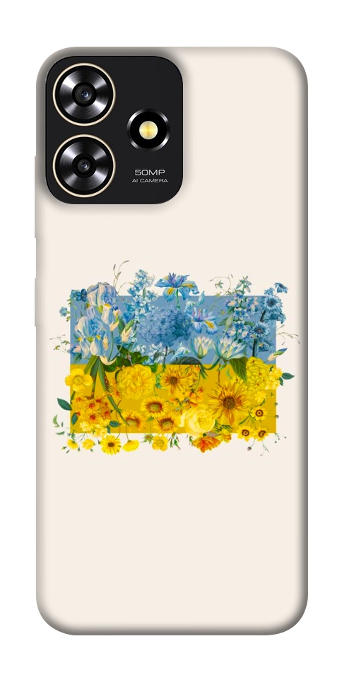 Чехол Flower flag для ZTE Blade A73 4G
