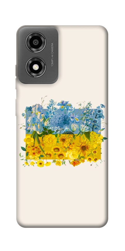Чохол Flower flag для Motorola Moto E14