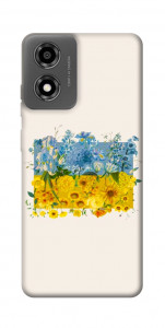 Чохол Flower flag для Motorola Moto E14