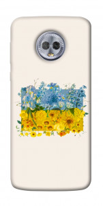 Чехол Flower flag для Motorola Moto G6 Plus