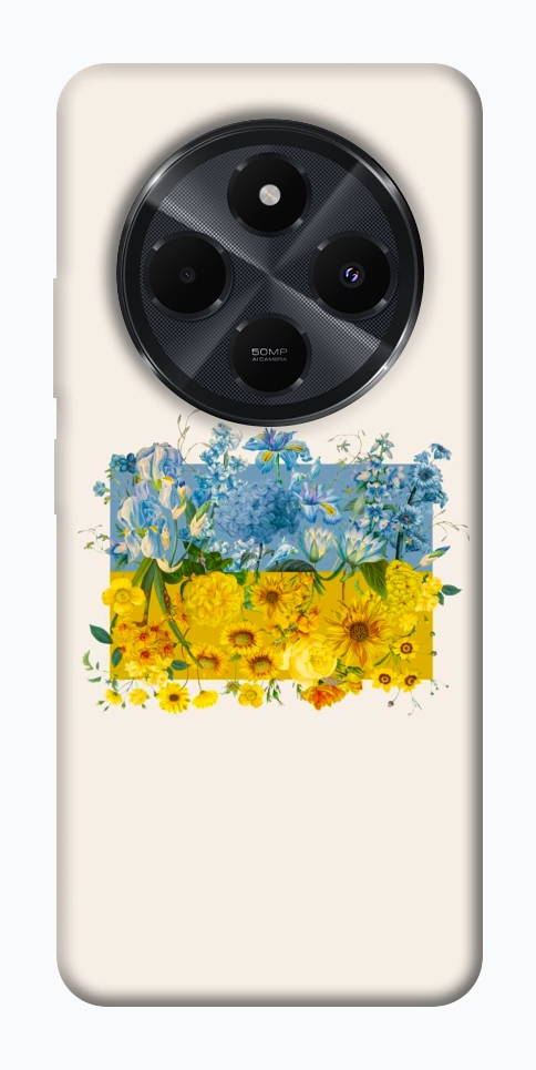 Чехол Flower flag для Xiaomi Redmi 14C