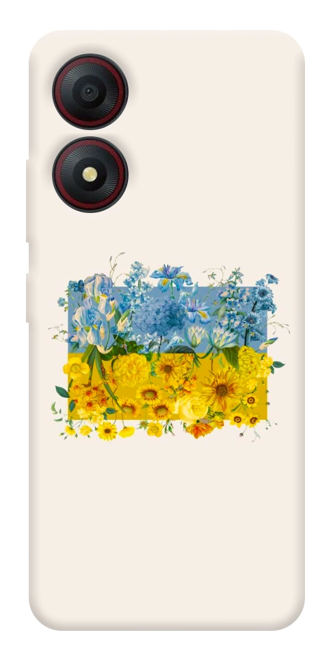 Чехол Flower flag для ZTE Blade A34 4G