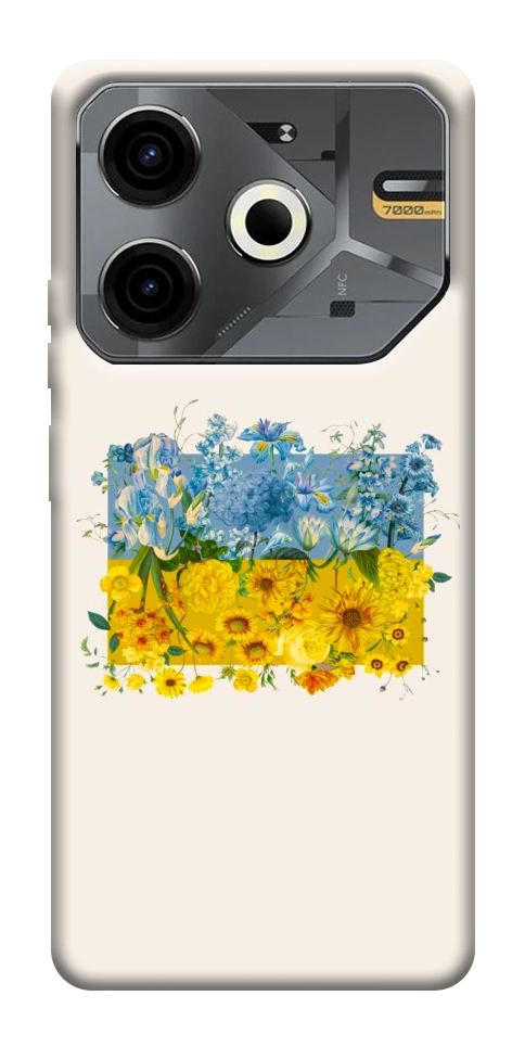 Чехол Flower flag для TECNO Pova 6 Neo (LI6)