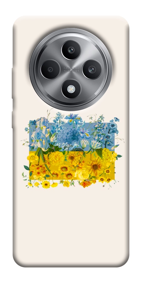 Чехол Flower flag для Oppo Reno 12 F 4G