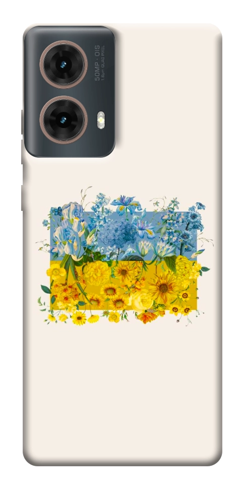 Чохол Flower flag для Motorola Moto G85