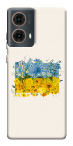 Чохол Flower flag для Motorola Moto G85