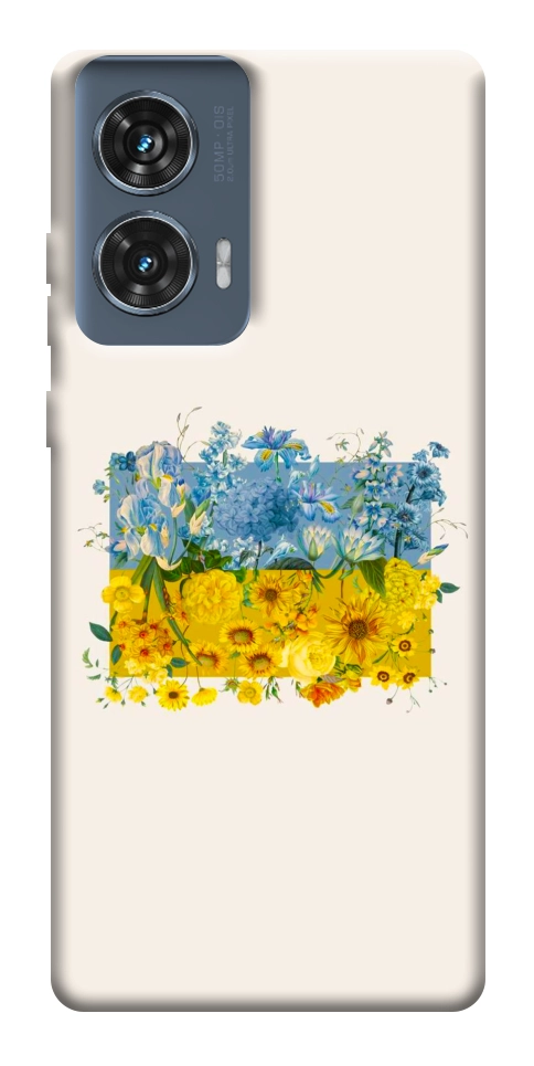 Чехол Flower flag для Motorola Edge 50 Fusion