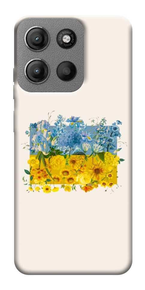 Чохол Flower flag для Motorola Moto G15 4G