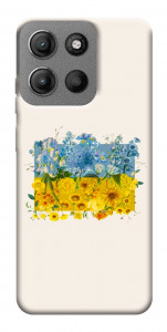 Чохол Flower flag для Motorola Moto G15 4G