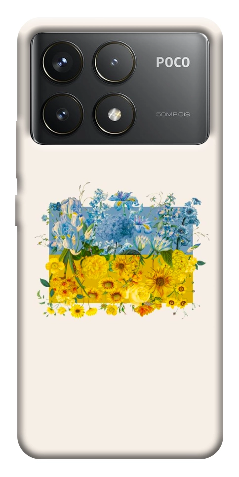 Чехол Flower flag для Xiaomi Poco F6 Pro