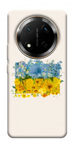 Чехол Flower flag для Huawei Honor X9c