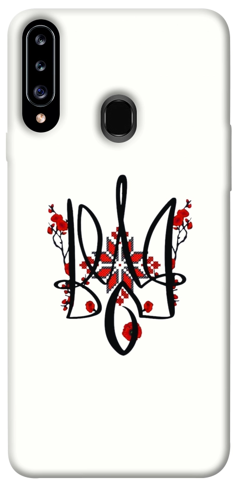 Чохол Flower symbol для Galaxy A20s (2019)