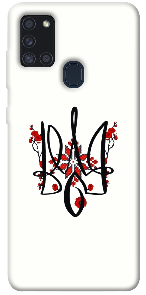 Чехол Flower symbol для Galaxy A21s (2020)